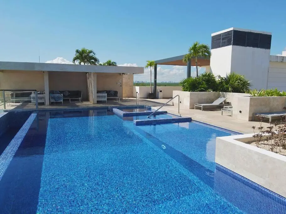 Moderno Departamento De Lujo En Cancun Apartment